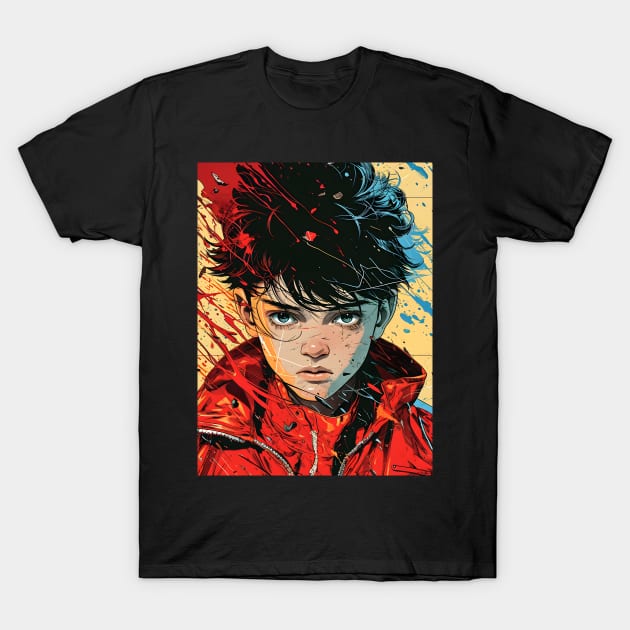 Akira Unleashed: Cyberpunk Masterpiece, Psychic Power Saga, and Fan Art Fusion T-Shirt by insaneLEDP